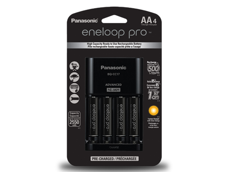Panasonic Eneloop pro™ Batteries - KKJ17KHCA4A