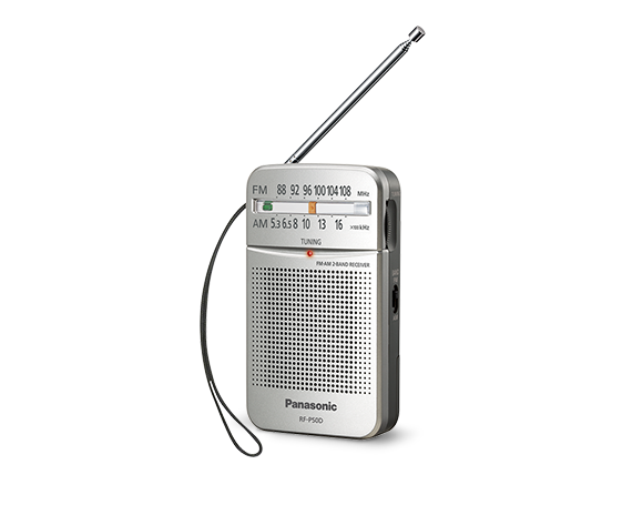 Panasonic Pocket FMAM Radio with Digital Tuner - RFP50