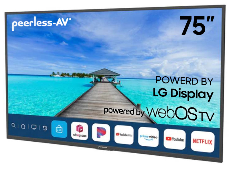 75" Peerless-AV NT753 Neptune Partial Sun Outdoor Smart TV