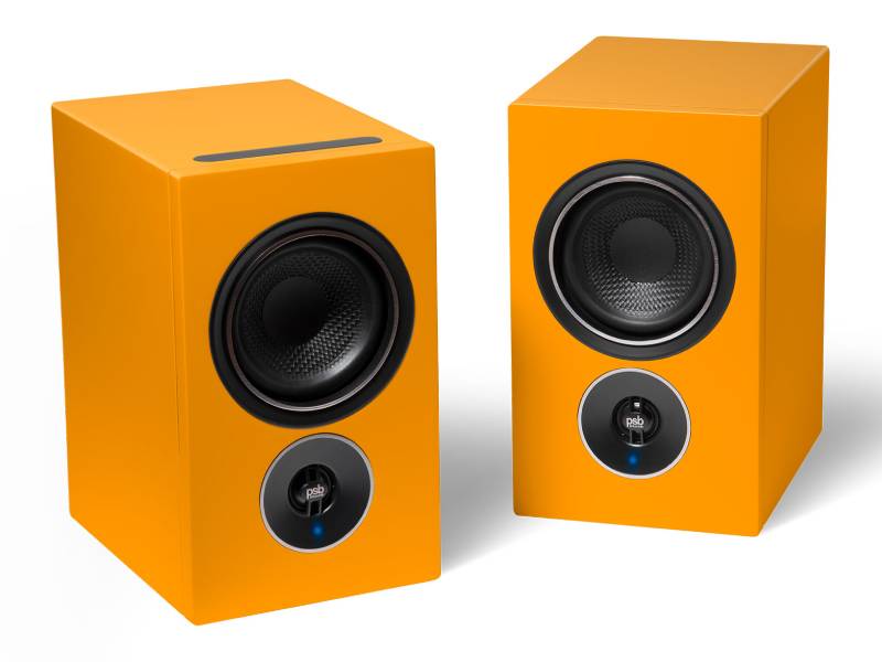 PSB Speakers Alpha iQ Streaming Powered Speakers with BluOS - Alpha iQ (OR)