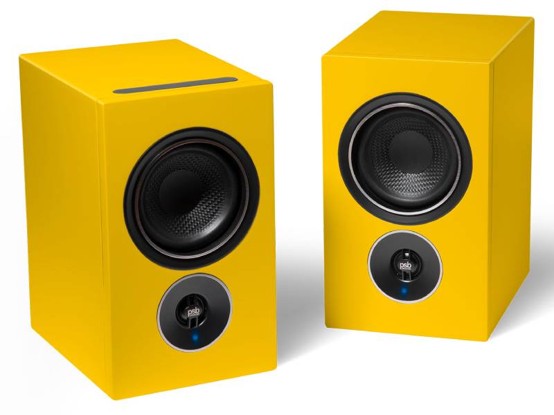 PSB Speakers Alpha iQ Streaming Powered Speakers with BluOS - Alpha iQ (Y)