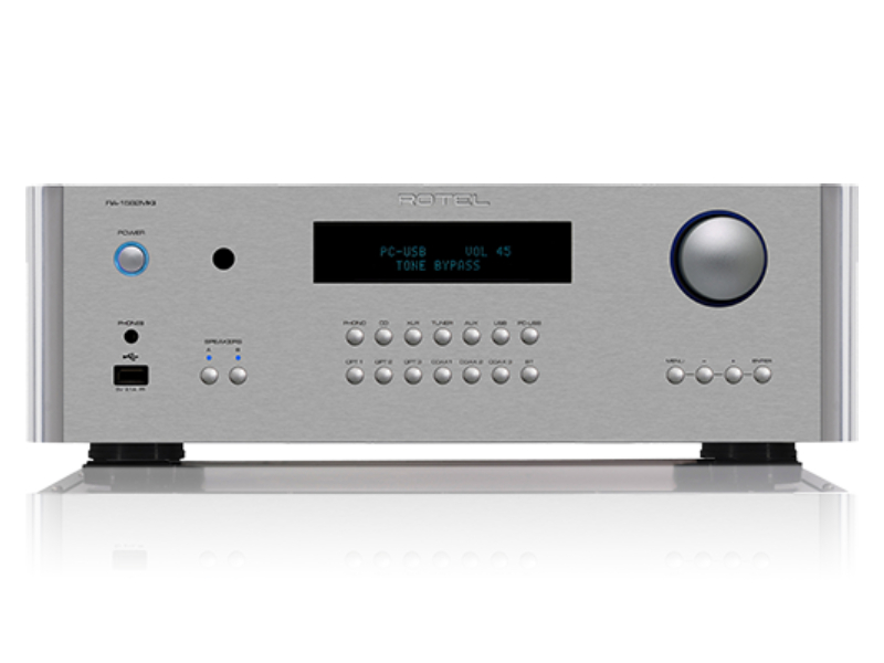 Rotel RA-1592 MKII Integrated Amplifier In Silver - RA1592MK2S