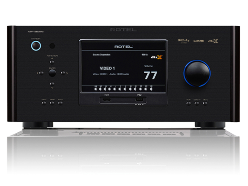 Rotel RAP-1580MKII Surround Amplified Processor In Black - RAP1580MK2B