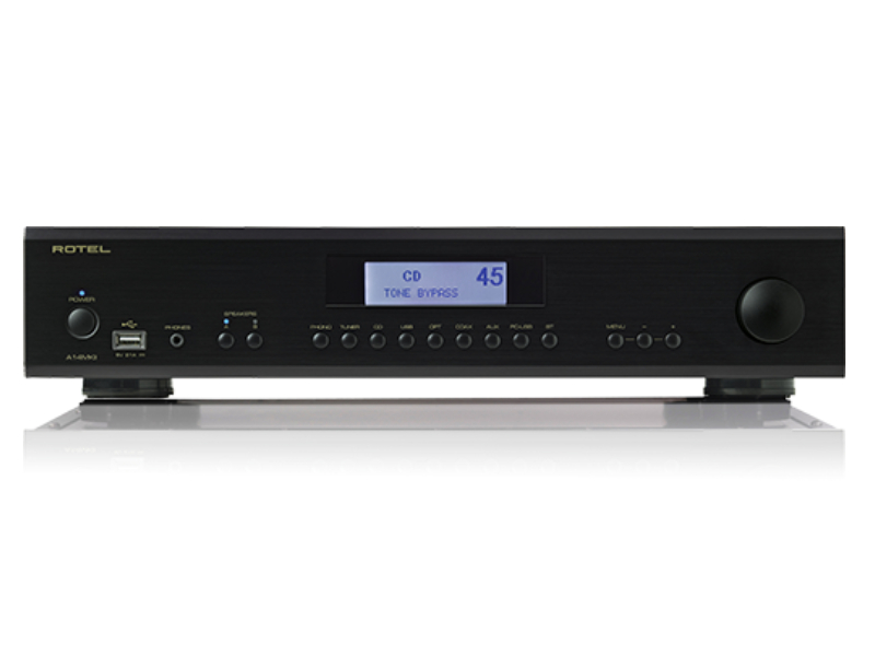 Rotel A14 MKII Integrated Amplifier In Black - A14MK2B