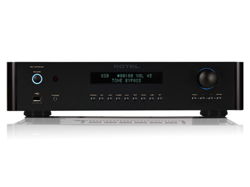 Rotel RC-1572MKII Stereo Preamplifier In Black - RC1572MK2B