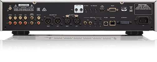 Rotel RC-1572MKII Stereo Preamplifier In Silver - RC1572MK2S
