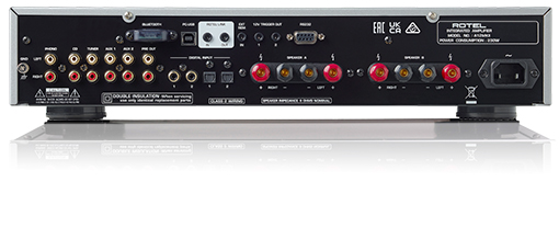 Rotel 60 Watts Integrated Amplifier In Silver - A12MK2S