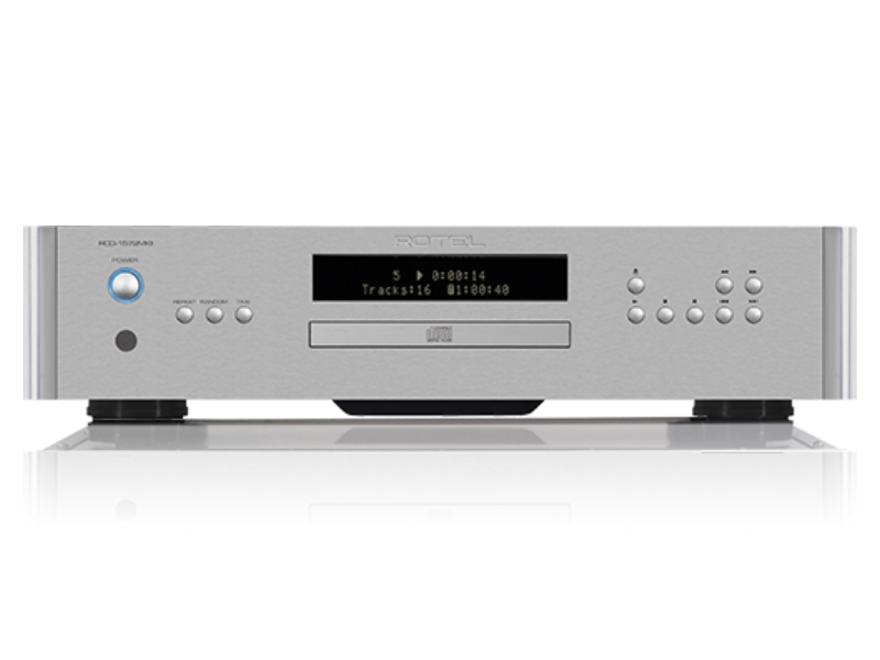 Rotel CD Player With 12 Volt Trigger Input In Silver - RCD1572MK2S