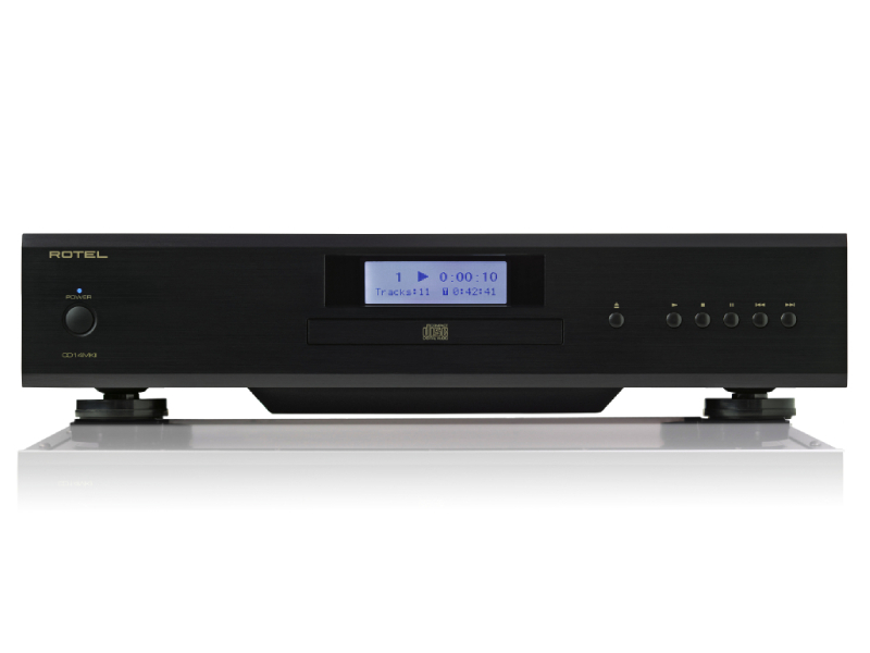 Rotel CD Player With Remote Control In Black - CD14MK2B