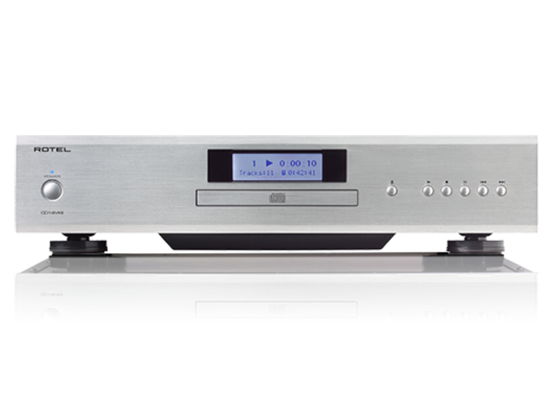 Rotel CD Player With Remote Control In Black - CD14MK2S