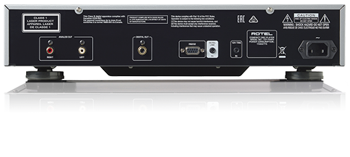 Rotel CD Player With Remote Control In Black - CD14MK2S