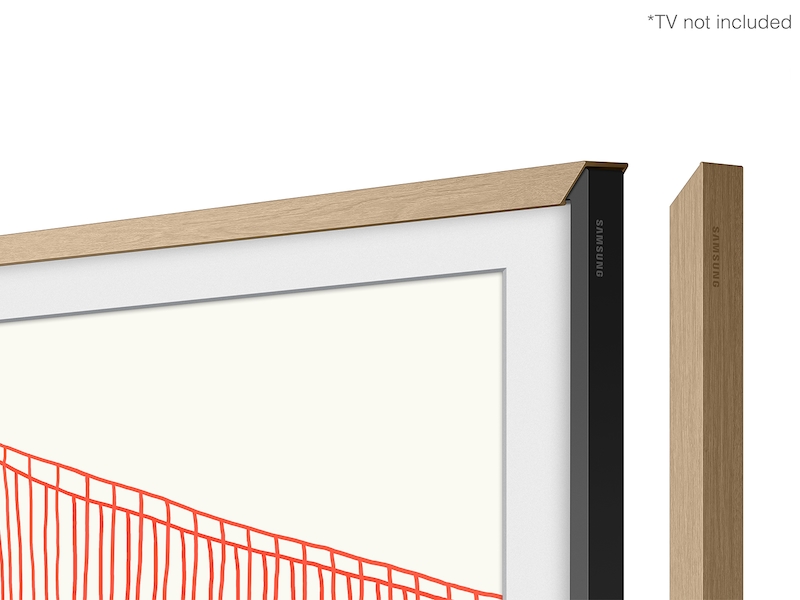 Samsung 43 Inch The Frame Customizable Bezel in Modern Teak - VG-SCFA43TKB/ZA