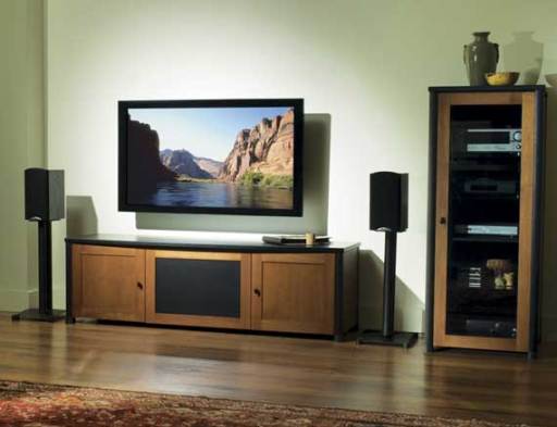 Sanus Steel Series Bookshelf Speaker Stand - SF26-B1