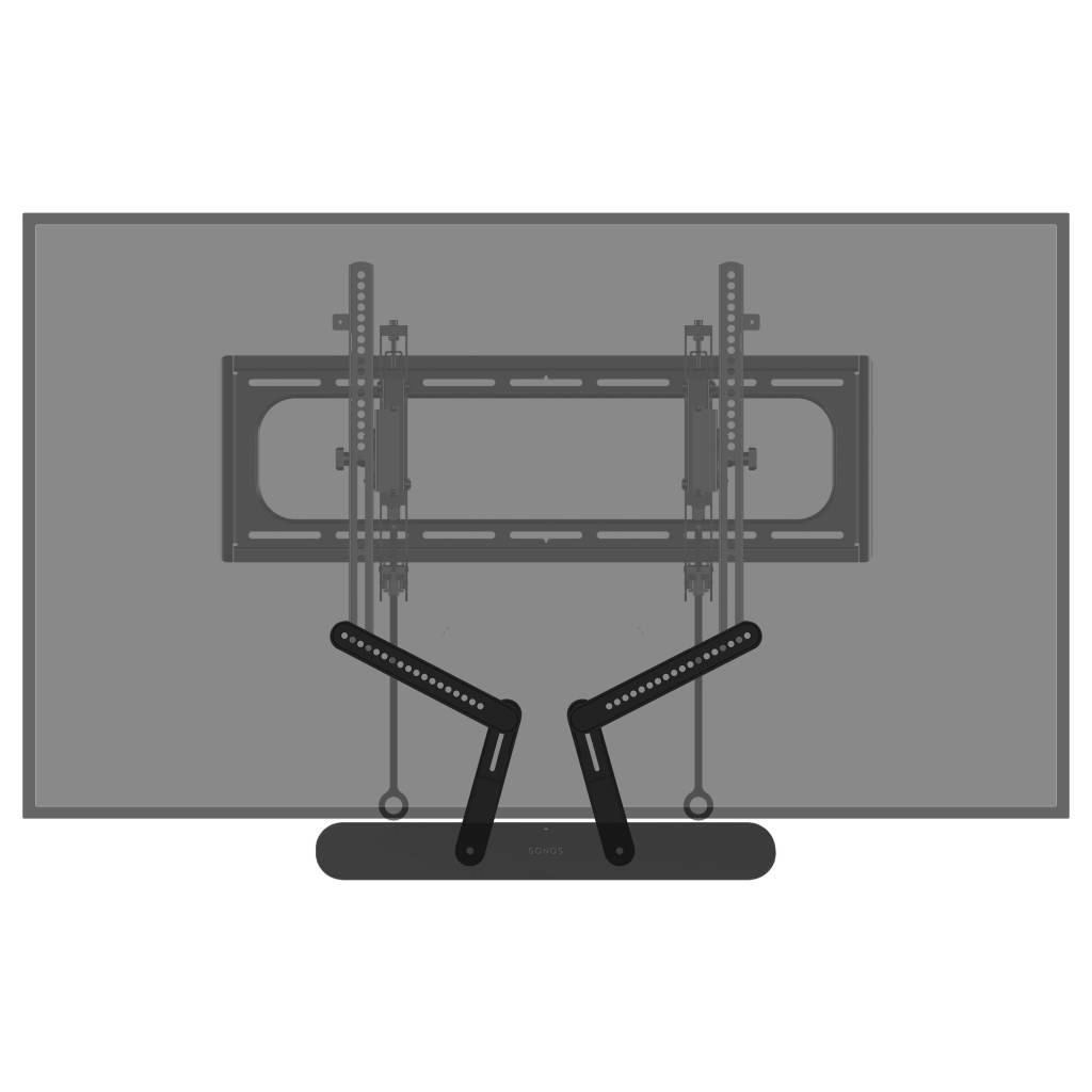Sanus Soundbar Mount Designed for Sonos Ray - WSSAFM1-B2
