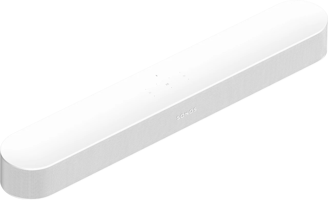 Sonos Beam 2 Smart Soundbar With Dolby Atmos In White - Beam (Gen 2) (W)
