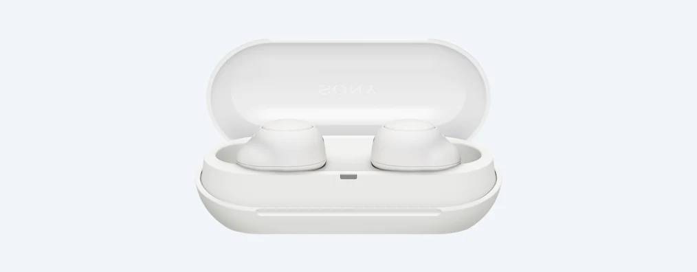 Sony Truly Wireless Headphones in White - WFC500/W