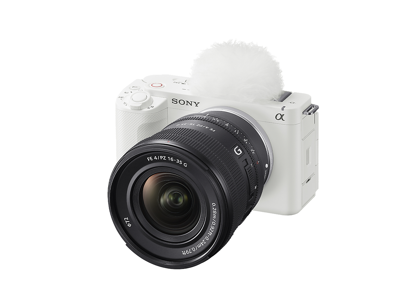 Sony Full-Frame Vlog Camera with Body and 28-60mm Zoom Lens - ILCZVE1L/W
